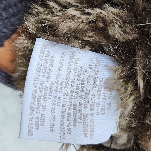 RESTORATION HARDWARE ARTIC FOX BABY BOOTIES - Picture 8 of 11